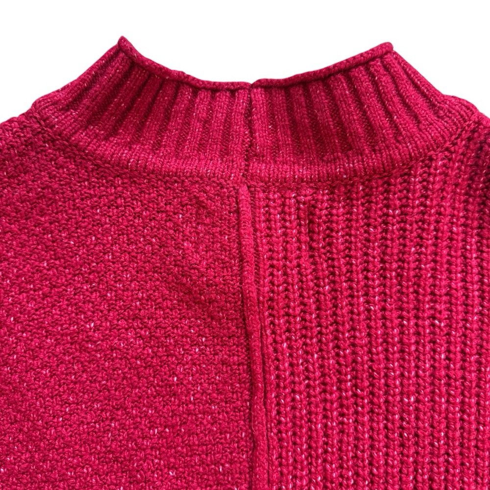 American Eagle Patchwork Chunky Knit Sweater XL R… - image 10